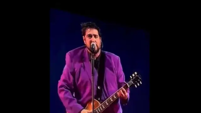 Antonio Orozco, en el concierto fin de gira de Sevilla.