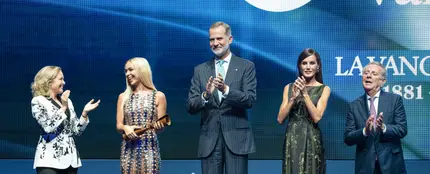 Bad Gyal, en su encuentro con los reyes Felipe VI y Letizia. Bad Gyal, en su encuentro con los reyes Felipe VI y Letizia.