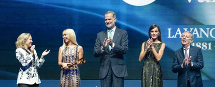 Bad Gyal, en su encuentro con los reyes Felipe VI y Letizia. Bad Gyal, en su encuentro con los reyes Felipe VI y Letizia.