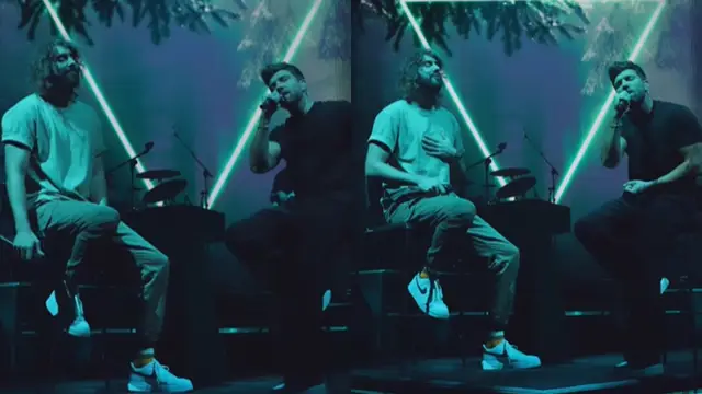 Pablo Alborán y Mikel Izal arrasan con una versión íntima de 'La fe' en Madrid