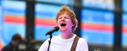 El cantante Ed Sheeran en The Today Show Citi Concert Series, en Nueva York, en 2023.