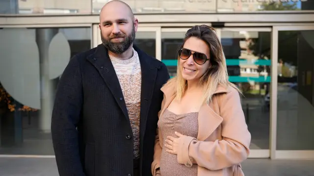 Gisela y su pareja, Jose Ángel Ortega
