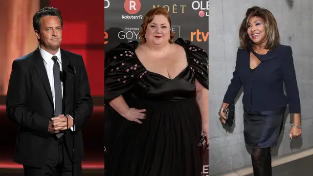 Matthew Perry, Itziar Castro y Tina Turner