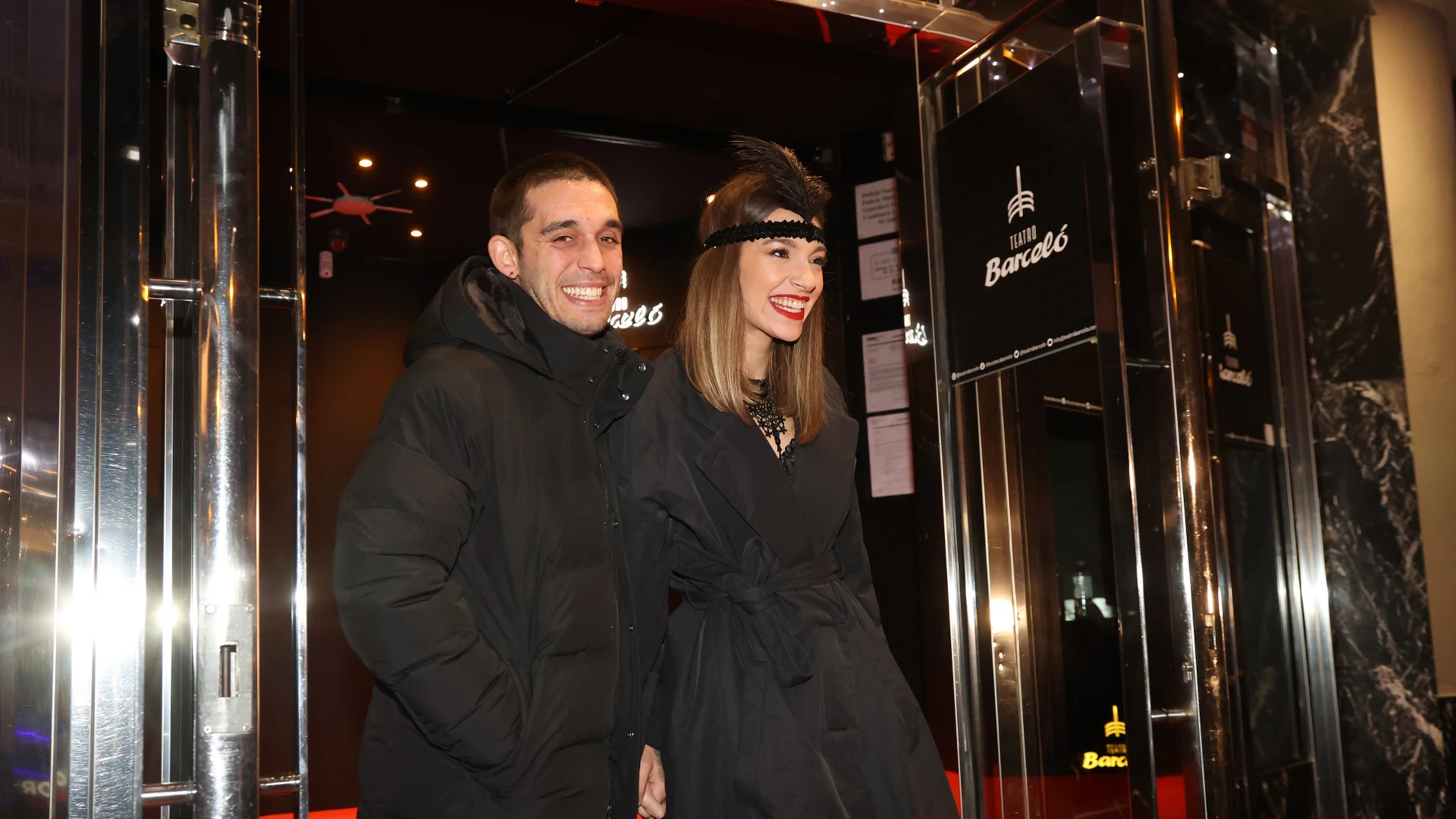 Víctor Elías y Ana Guerra en el cumpleaños de Alejandro Sanz Víctor Elías y Ana Guerra en el cumpleaños de Alejandro Sanz