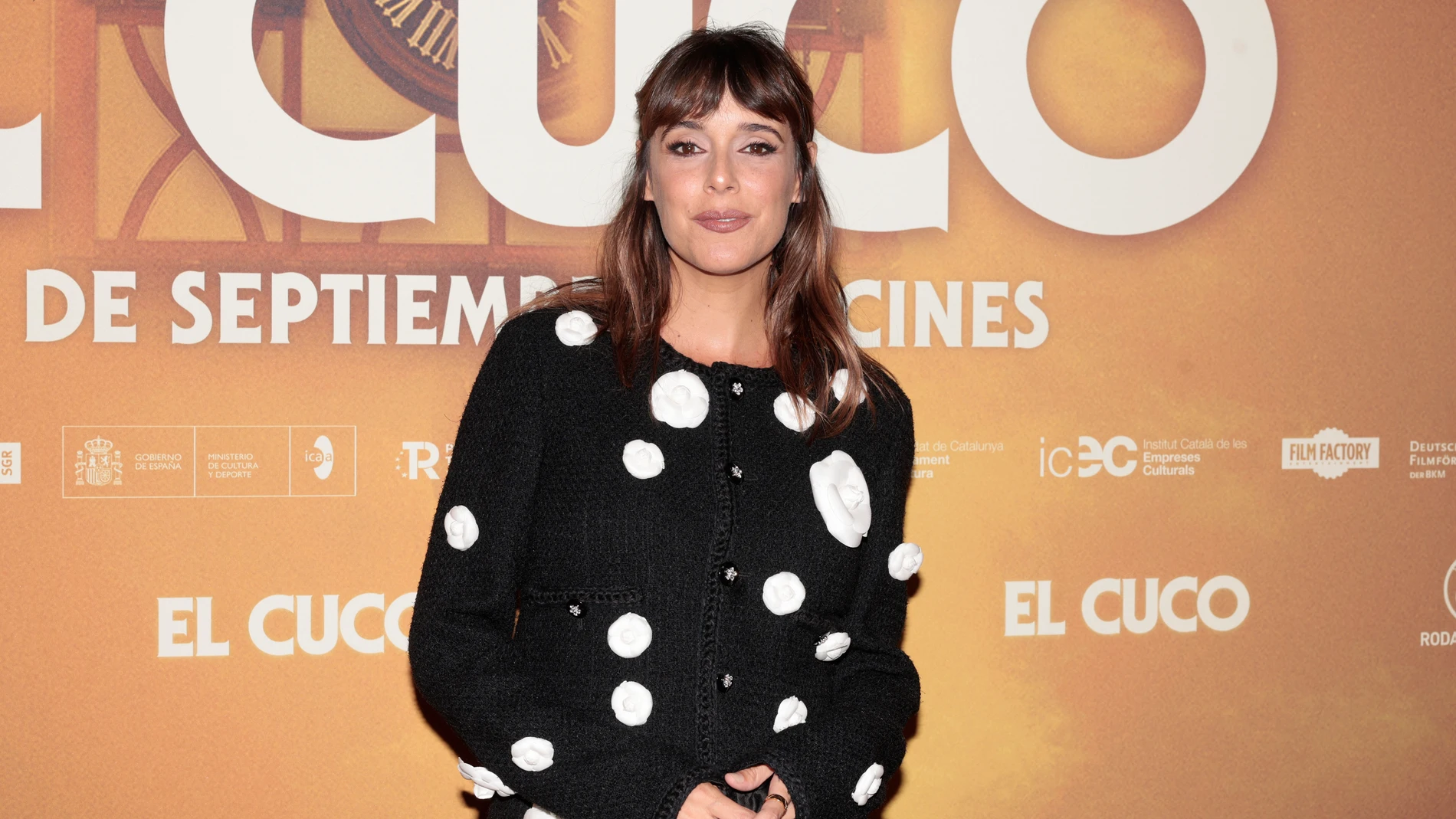 Belén Cuesta, en el photocall de la premiere de la película 'El Cuco', en Madrid, en septiembre de 2023. 