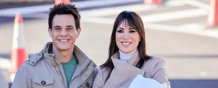 Patricia Pardo y Christian Gálvez en Madrid, el 24 de diciembre de 2023. Patricia Pardo y Christian Gálvez en Madrid, el 24 de diciembre de 2023.