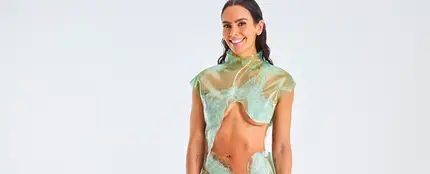 Cristina Pedroche con el vestido que ha lucido en la retransmisión de las Campanadas para dar la bienvenida al 2024 Cristina Pedroche con el vestido que ha lucido en la retransmisión de las Campanadas para dar la bienvenida al 2024