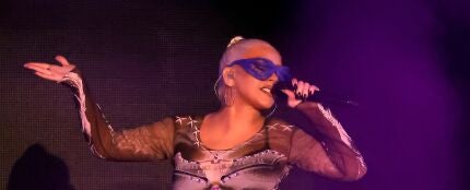 Christina Aguilera, en una actuación de 2022.