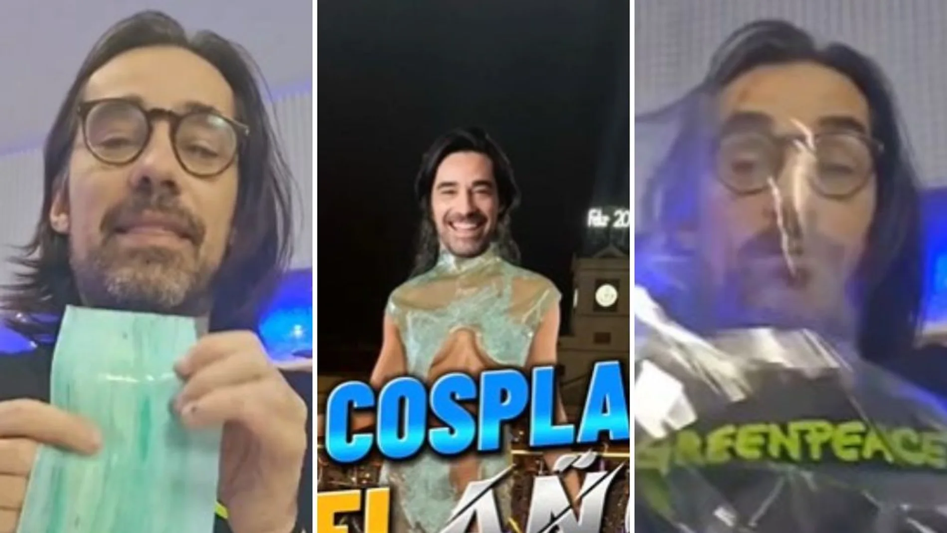 Jordi Cruz, en el vídeo del cosplay del vestido de Cristina Pedroche.