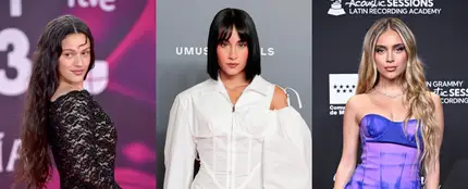 Rosalía, Aitana y Ana Mena Rosalía, Aitana y Ana Mena