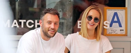 Jennifer Lawrence y Cooke Maroney Jennifer Lawrence y Cooke Maroney