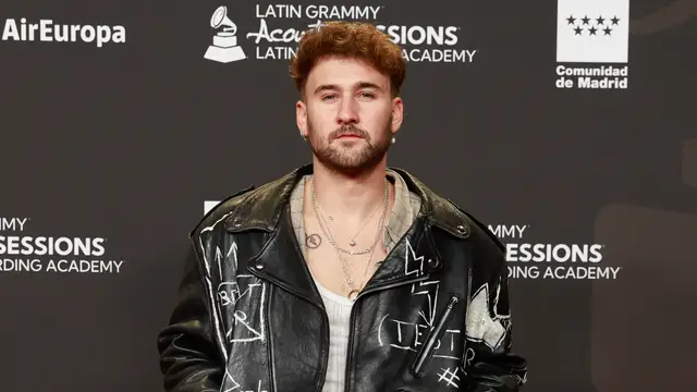 Dani Fernández, en el photocall de los Latin Grammy Acoustic Session, en Madrid, en octubre de 2022.