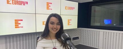 Marina Galán, en una entrevista para Europa FM Marina Galán, en una entrevista para Europa FM