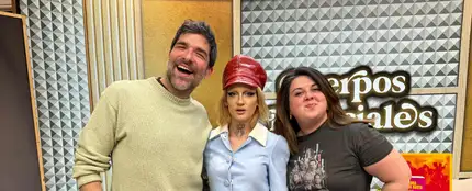 Luna Ki, con Lalachus y Nacho García en 'Cuerpos especiales'. Luna Ki, con Lalachus y Nacho García en 'Cuerpos especiales'.