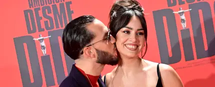 Rocío Aguirre junto a C. Tangana en la presentación de 'Esa ambición desmedida'. Rocío Aguirre junto a C. Tangana en la presentación de 'Esa ambición desmedida'.