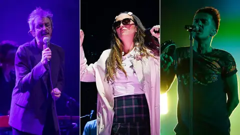 Xoel López, Rigoberta Bandini y Pucho de Vetusta Morla Xoel López, Rigoberta Bandini y Pucho de Vetusta Morla