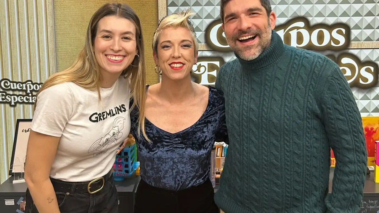Karmento con Eva Soriano y Nacho García en 'Cuerpos especiales'. Karmento con Eva Soriano y Nacho García en 'Cuerpos especiales'.