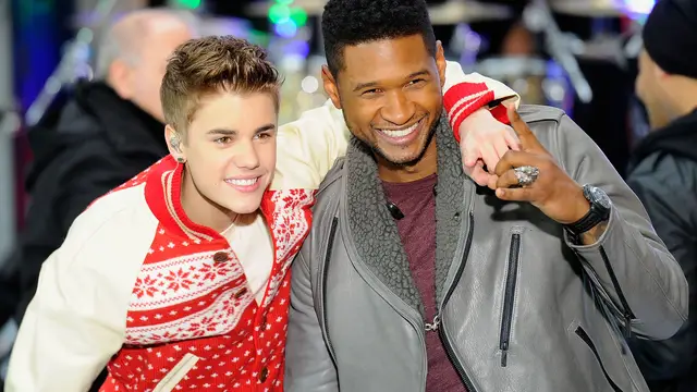Justin Bieber y Usher