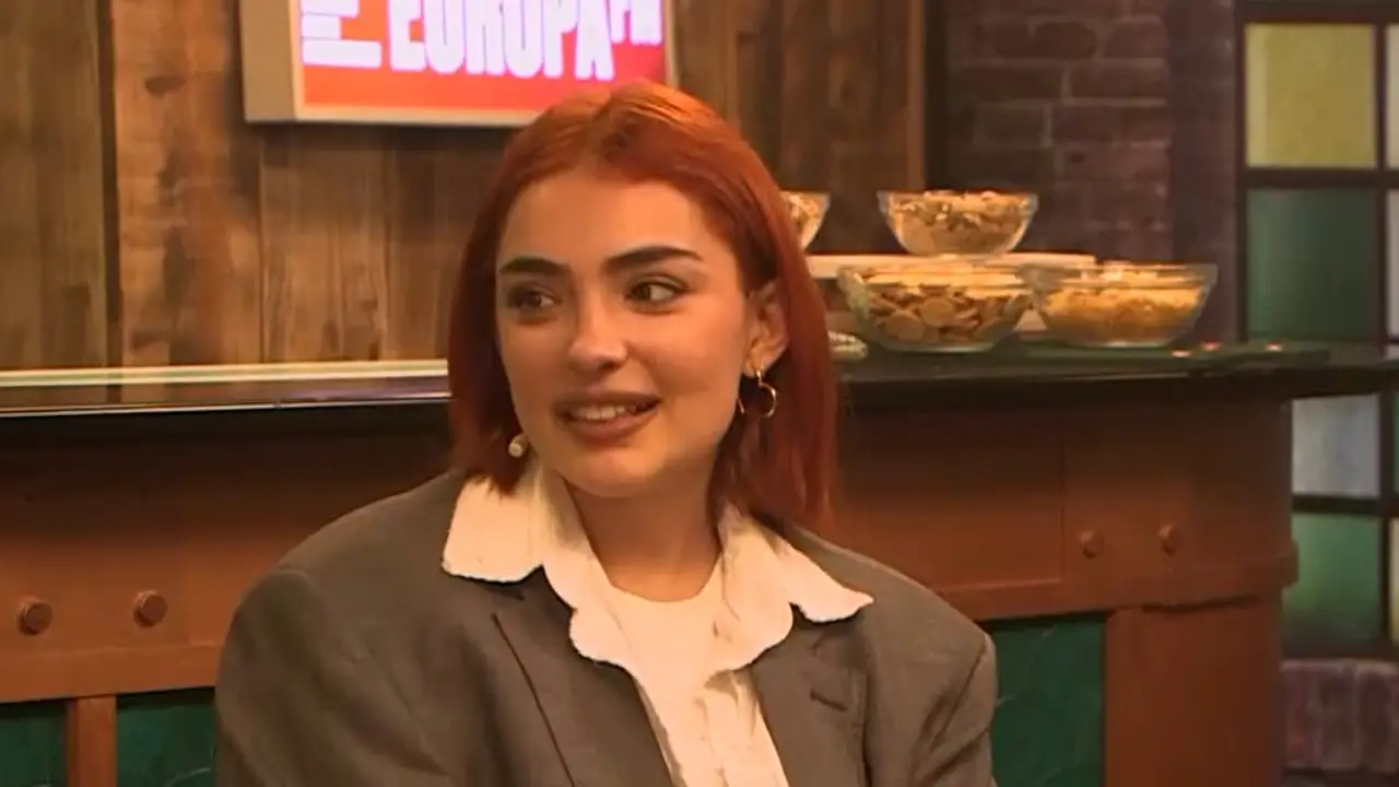 Violeta, concursante de 'OT 2023', en 'Tómatelo menos en serio'. Violeta, concursante de 'OT 2023', en 'Tómatelo menos en serio'.