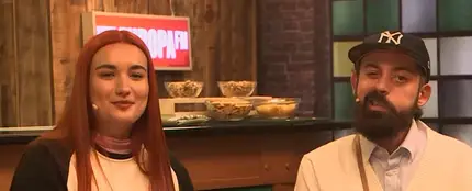 Eme de Amores y Muna en 'Tómatelo menos en serio' Eme de Amores y Muna en 'Tómatelo menos en serio'