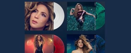 La cuatro portadas de &#39;Las mujeres ya no lloran&#39;, el disco de Shakira