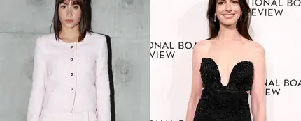 Anne Hathaway se queda prendada de Aitana en el desfile de Versace y le dedica su mejor cumplido Anne Hathaway se queda prendada de Aitana en el desfile de Versace y le dedica su mejor cumplido