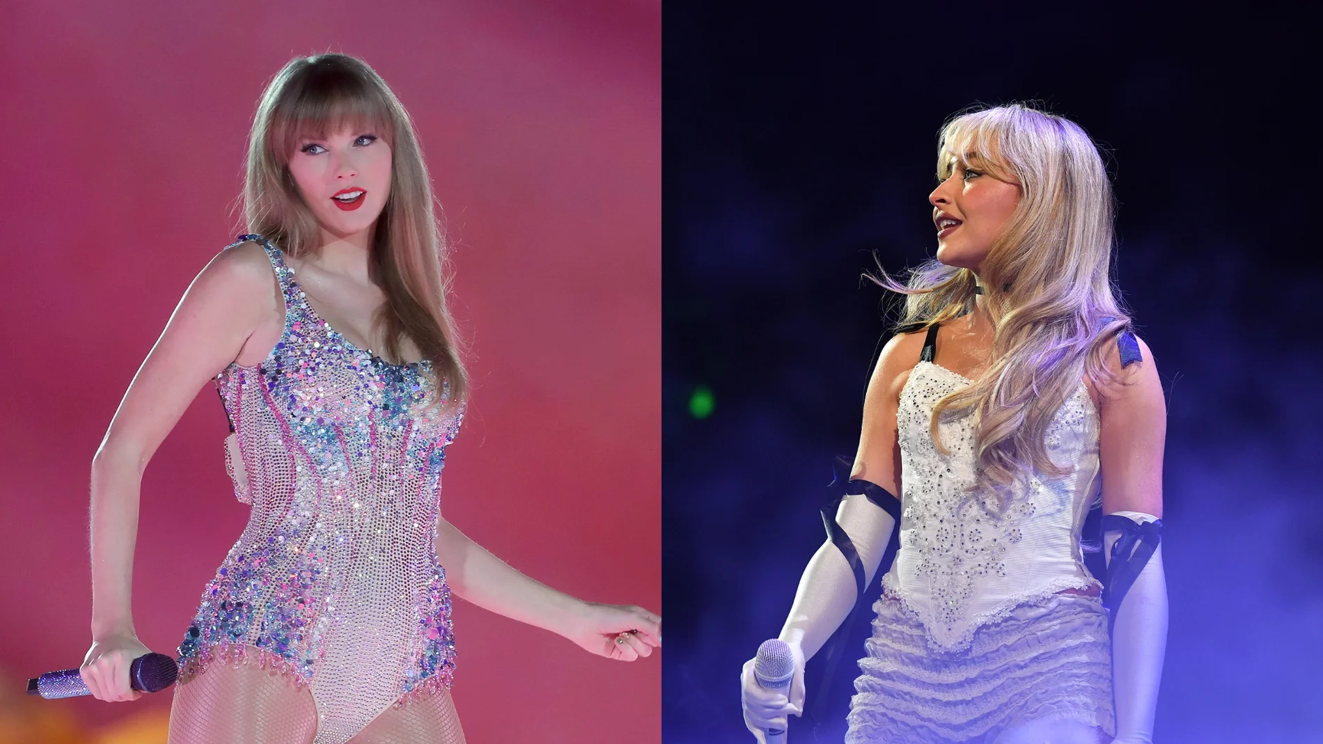 Taylor Swift y Sabrina Carpenter cantan juntas 'White Horse' y 'Coney Island' en The Eras Tour en Sídney 