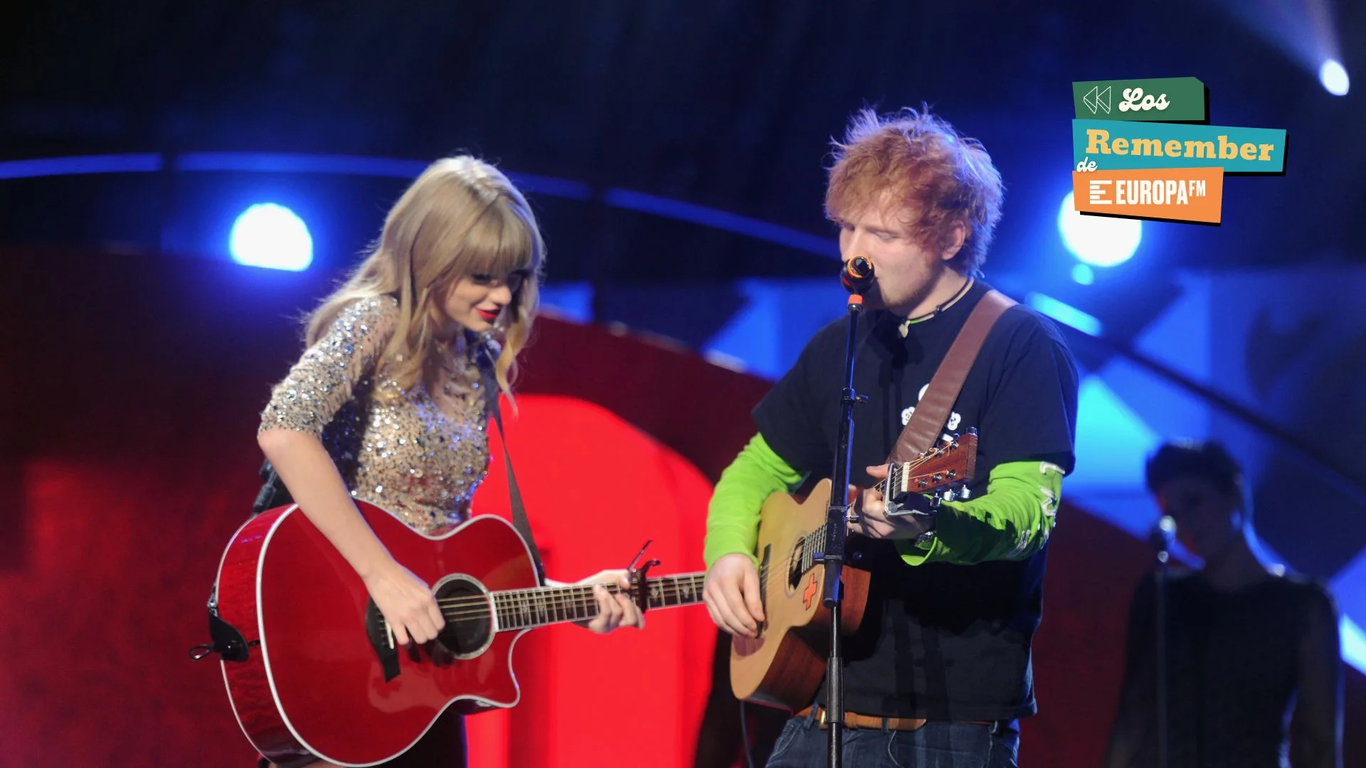 Taylor Swift y Ed Sheeran