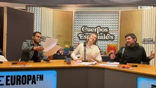 Arturo Paniagua con Eva Soriano y Nacho García en 'Cuerpos especiales'.