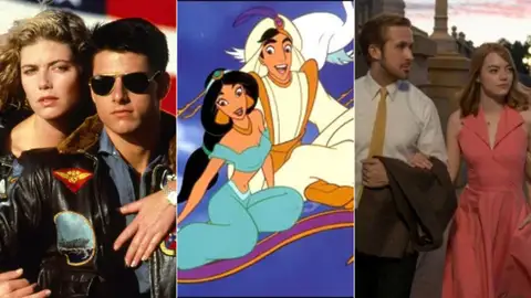 Top Gun, Aladín y La La Land. Top Gun, Aladín y La La Land.
