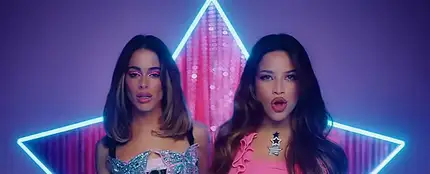 Emilia y Tini, en el videoclip de 'La_Original.mp3' Emilia y Tini, en el videoclip de 'La_Original.mp3'