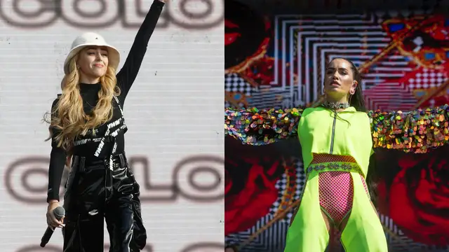 La actuación más explosiva de Nicki Nicole y Lali cantando ‘Disciplina’ (con beso incluido)