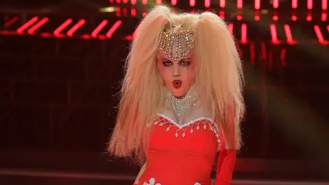 Angy imita a Christina Aguilera Angy imita a Christina Aguilera