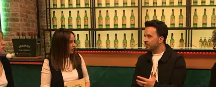 Chenoa y Luis Fonsi en TMES Chenoa y Luis Fonsi en TMES