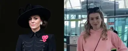 Kate Middleton y Eva Soriano Kate Middleton y Eva Soriano