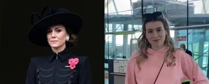 Kate Middleton y Eva Soriano Kate Middleton y Eva Soriano