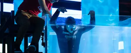 Pablo Castellano supera el récord de la temporada con 3:55 minutos en apnea Pablo Castellano supera el récord de la temporada con 3:55 minutos en apnea