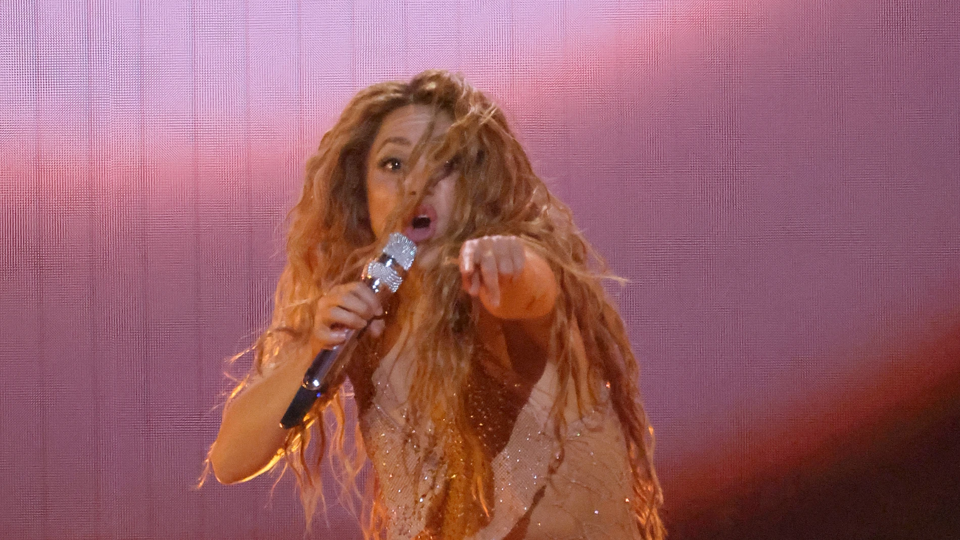 Shakira, en los MTV VMAs 2023.