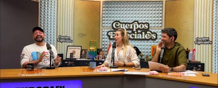 Chema Ruiz con Eva Soriano y Nacho Garc&iacute;a en 'Cuerpos especiales'