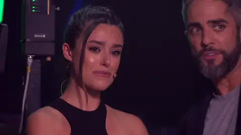 Roberto Leal consuela a una Marta Díaz destrozada Roberto Leal consuela a una Marta Díaz destrozada