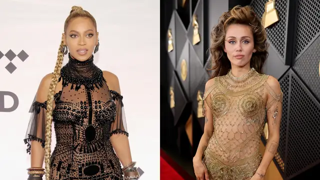 Beyoncé y Miley Cyrus