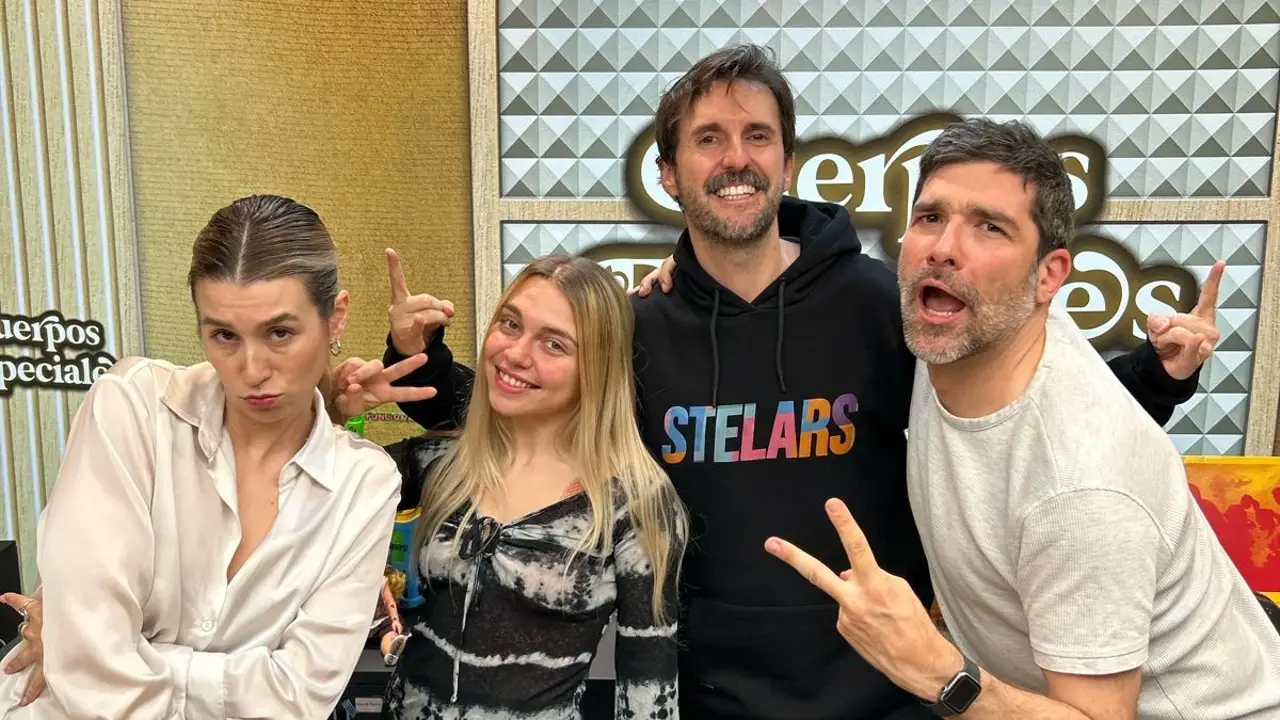 Eva Soriano, Elena de Lara, Julián López y Nacho García. Eva Soriano, Elena de Lara, Julián López y Nacho García.