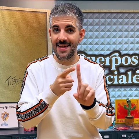 Javi Sánchez, DJ de Cuerpos especiales.