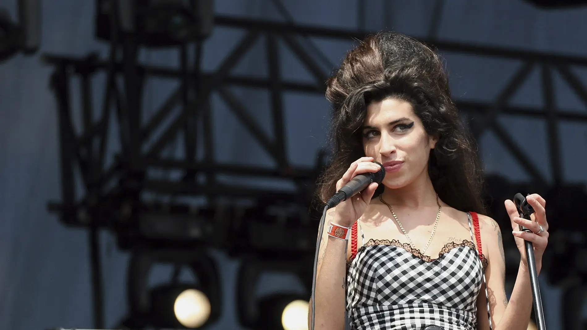 Amy Winehouse, en concierto