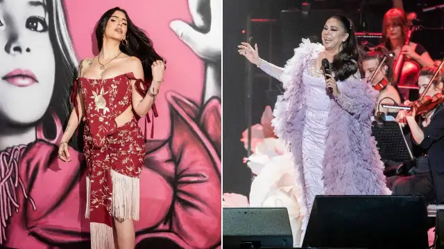 Naiara canta junto a Isabel Pantoja en Madrid