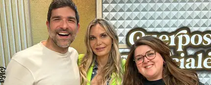 Yola Berrocal, con Nacho García y Lalachus Yola Berrocal, con Nacho García y Lalachus