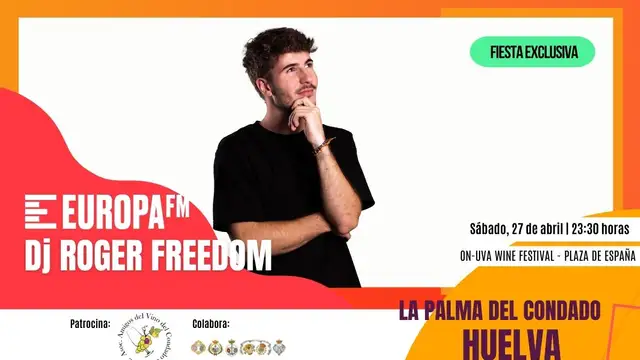 DJ Roger Freedom anima el On-Uva Wine Festival con una sesión que no querrás perderte