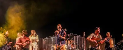 El grupo Vetusta Morla durante una actuación en el WiZink Center, a 30 de noviembre de 2023, en Madrid (España). El grupo Vetusta Morla durante una actuación en el WiZink Center, a 30 de noviembre de 2023, en Madrid (España).