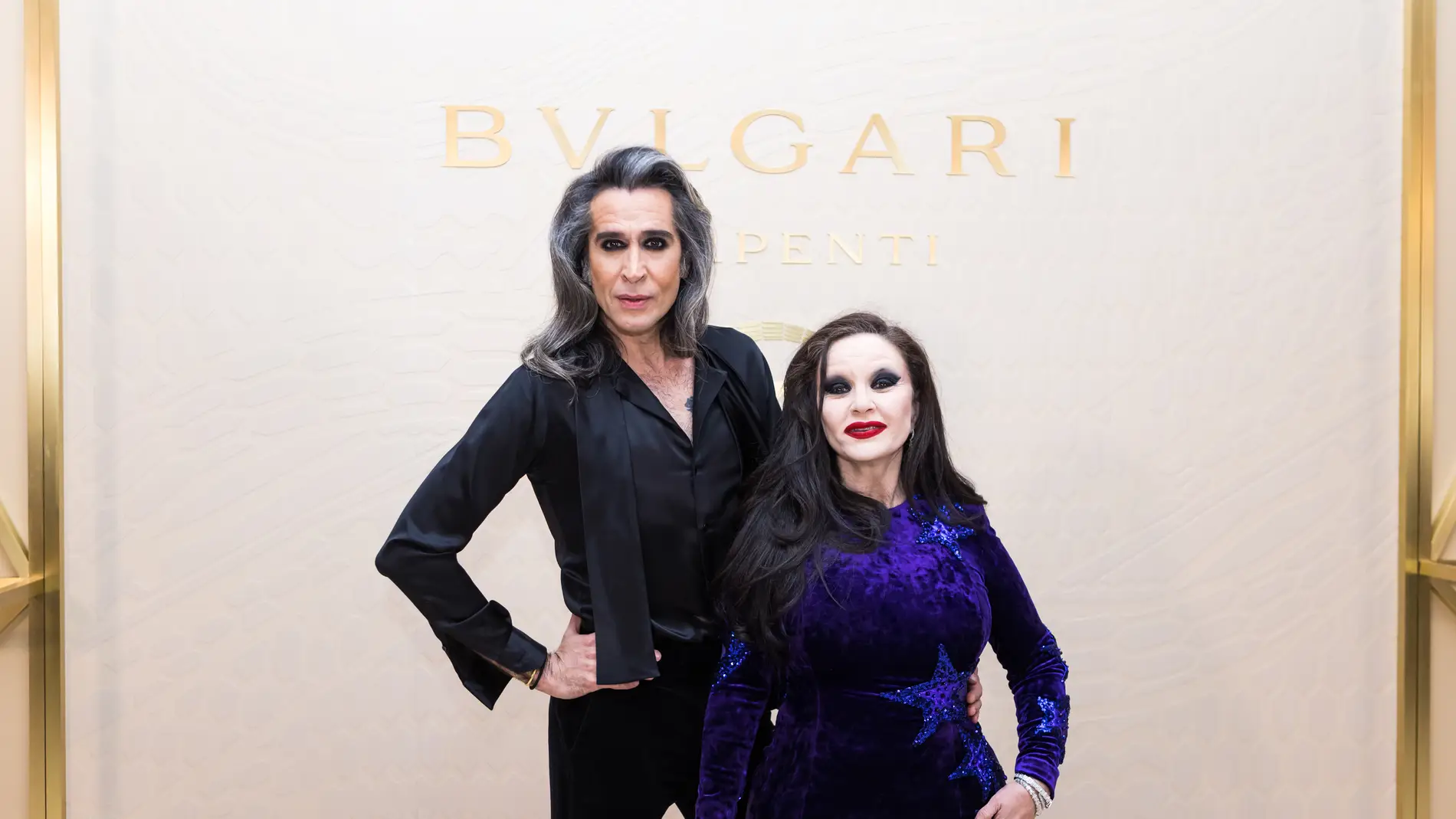 Alaska y Mario, durante la fiesta de Bvlgari en febrero de 2023 en Madrid. Alaska y Mario, durante la fiesta de Bvlgari en febrero de 2023 en Madrid.