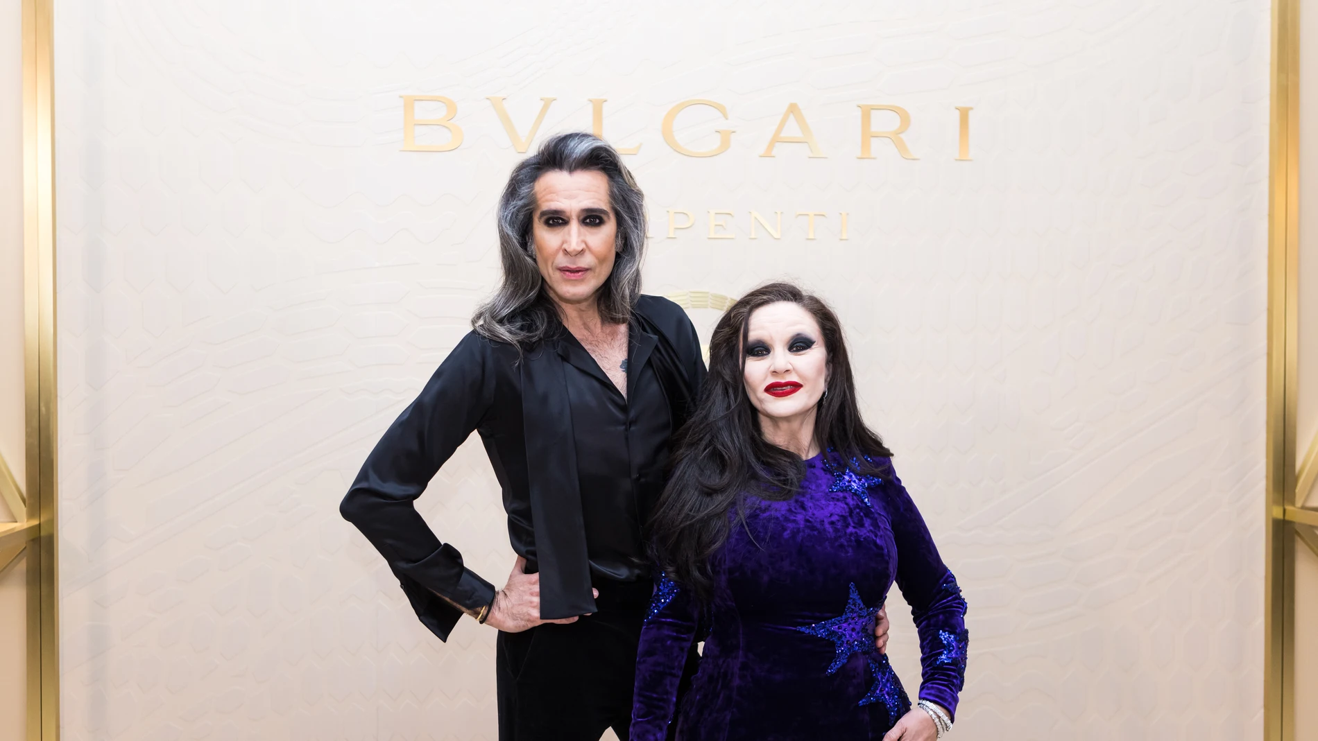 Alaska y Mario, durante la fiesta de Bvlgari en febrero de 2023 en Madrid. Alaska y Mario, durante la fiesta de Bvlgari en febrero de 2023 en Madrid.